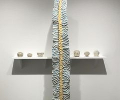 Giovanni Vertere's 'Laminaria' 2020 and sunken pots from the Hoi An Hoard