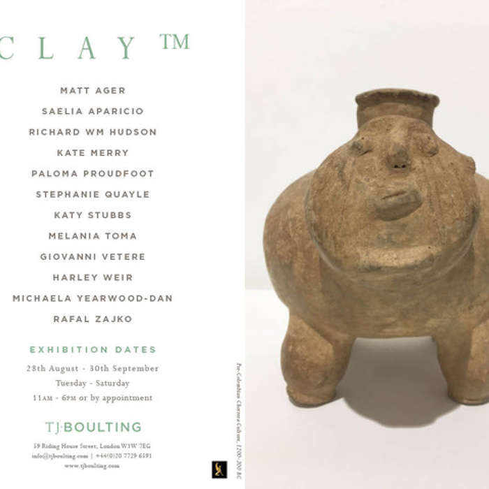 Clay™ Exhibition at TJ Boulting