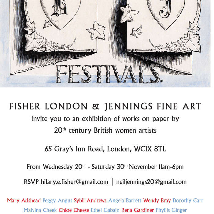 Festivals Exhibition with Jennings Fine Art