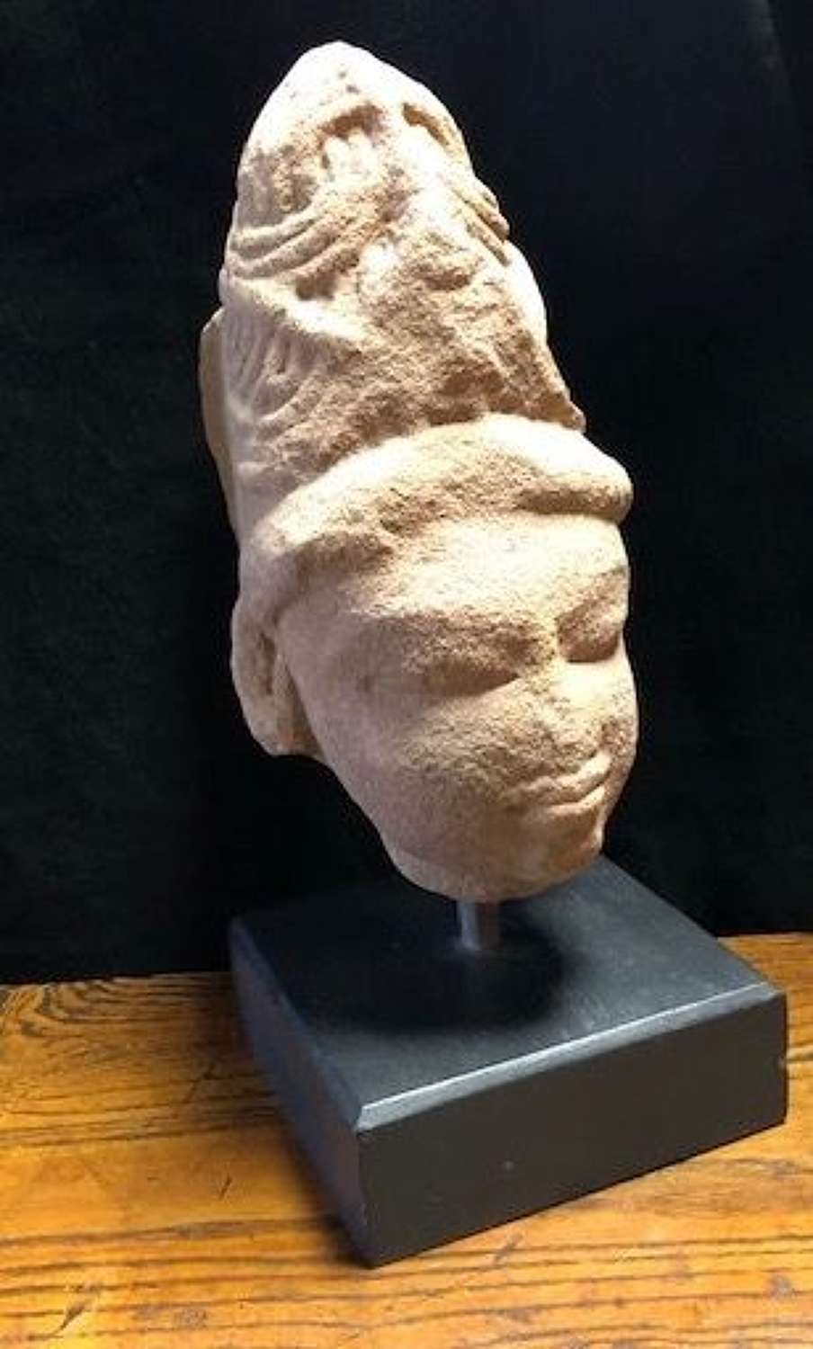 10th-11th c. Carved Stone Head - Shiva