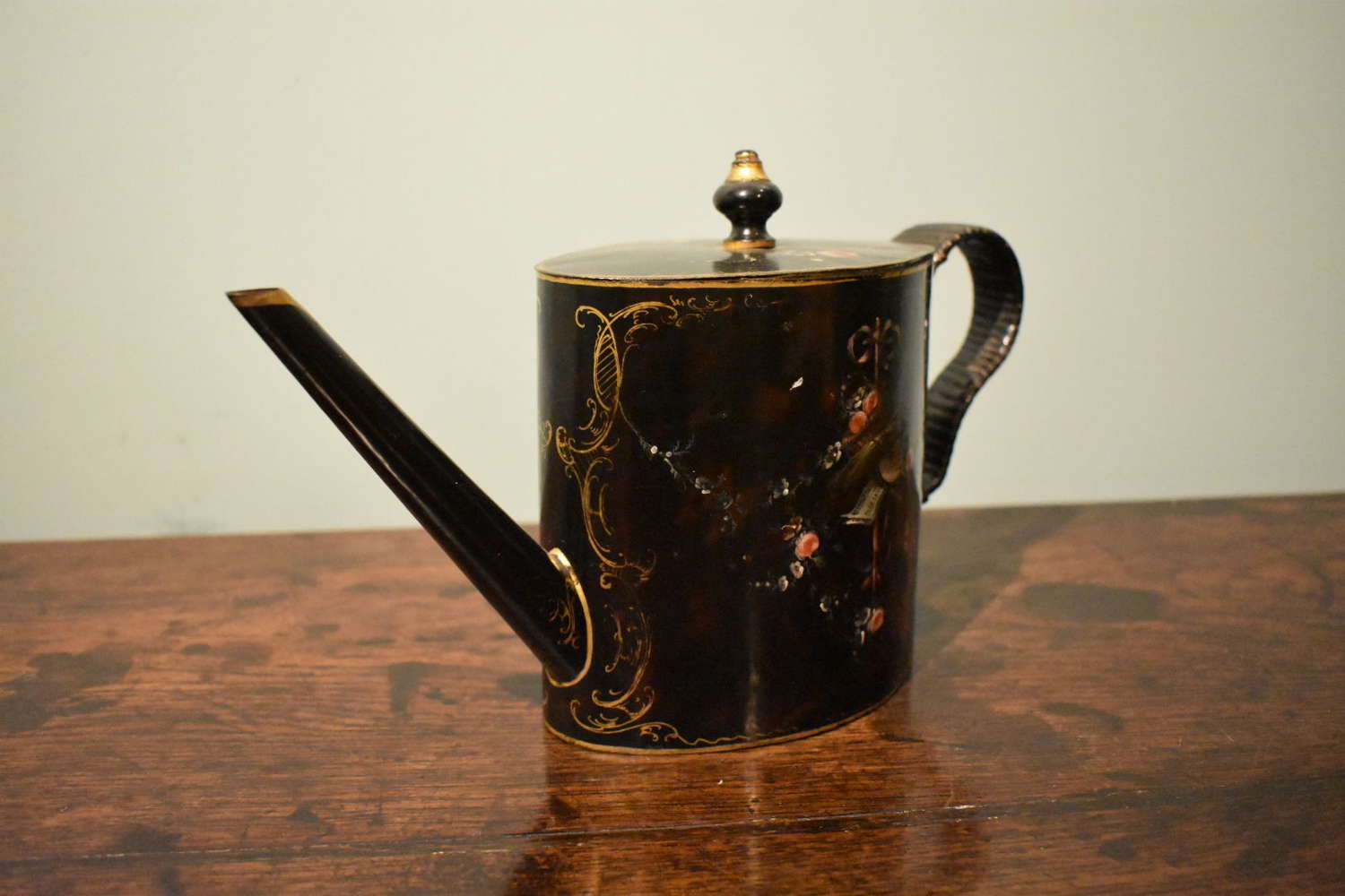18th Century Tôleware Tea Pot
