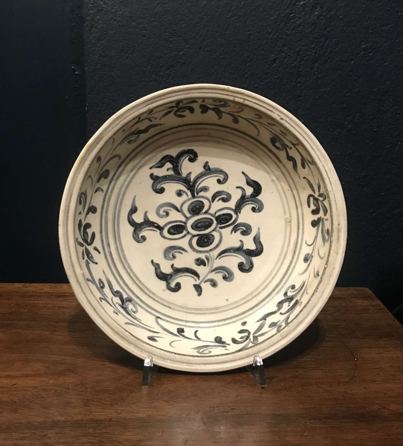 15th c. Hoi An Hoard - Blue and White Charger dish