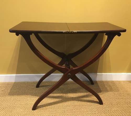 19th c. mahogany coaching table
