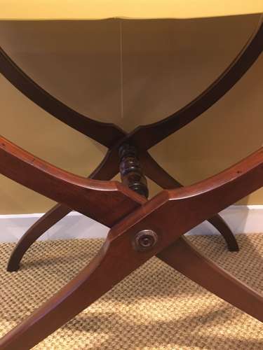 19th c. mahogany coaching table
