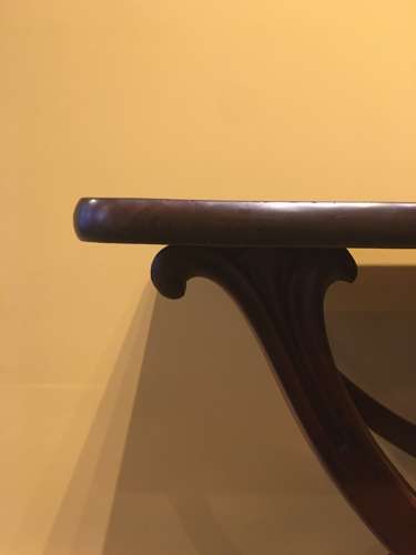 19th c. mahogany coaching table