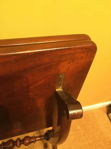 19th c. mahogany coaching table